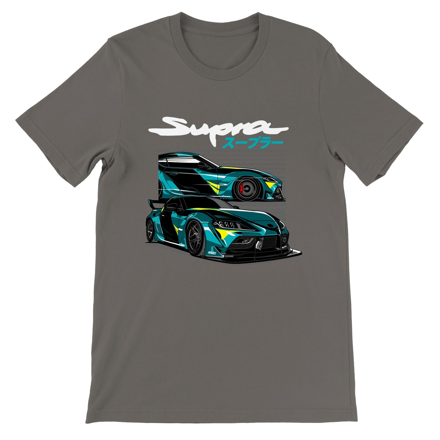 Car T-shirt - Legendary Supra - The Japanese King Artwork - Premium Unisex T-shirt