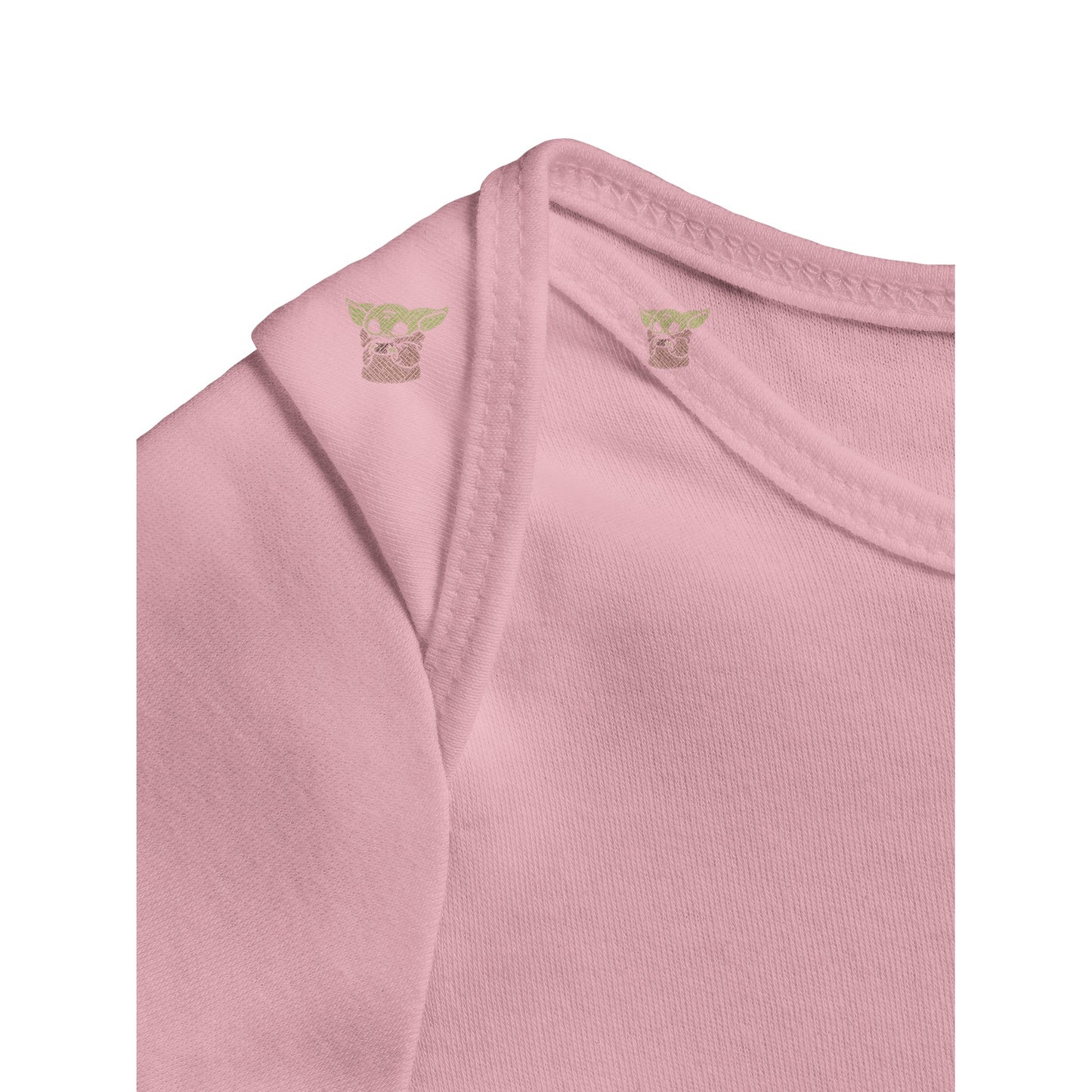 Baby Yoda Kalligram – Klassisk Onesie i Økologisk Bomuld