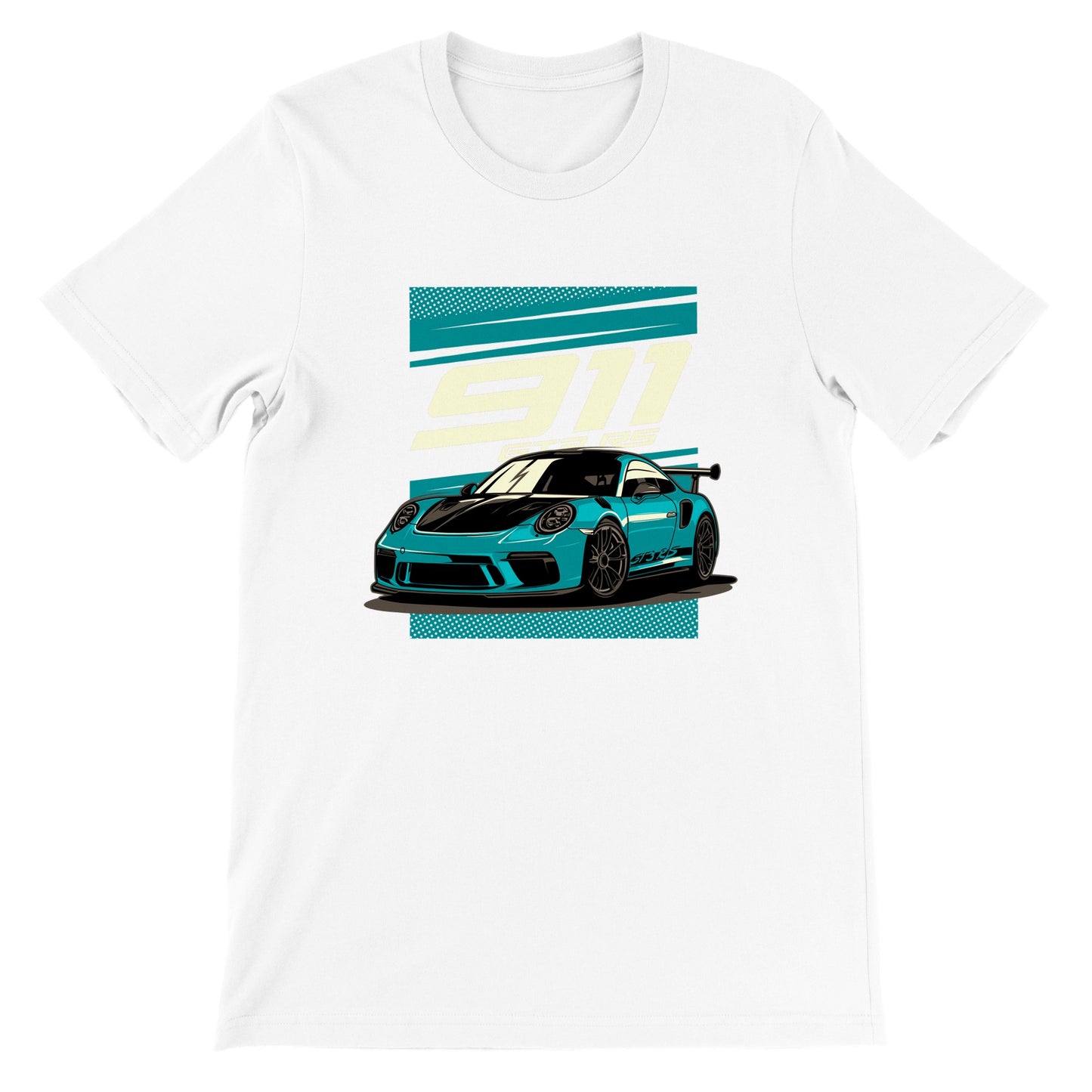 Car T-shirt - The 911 Dream - Artwork - Premium Unisex T-shirt