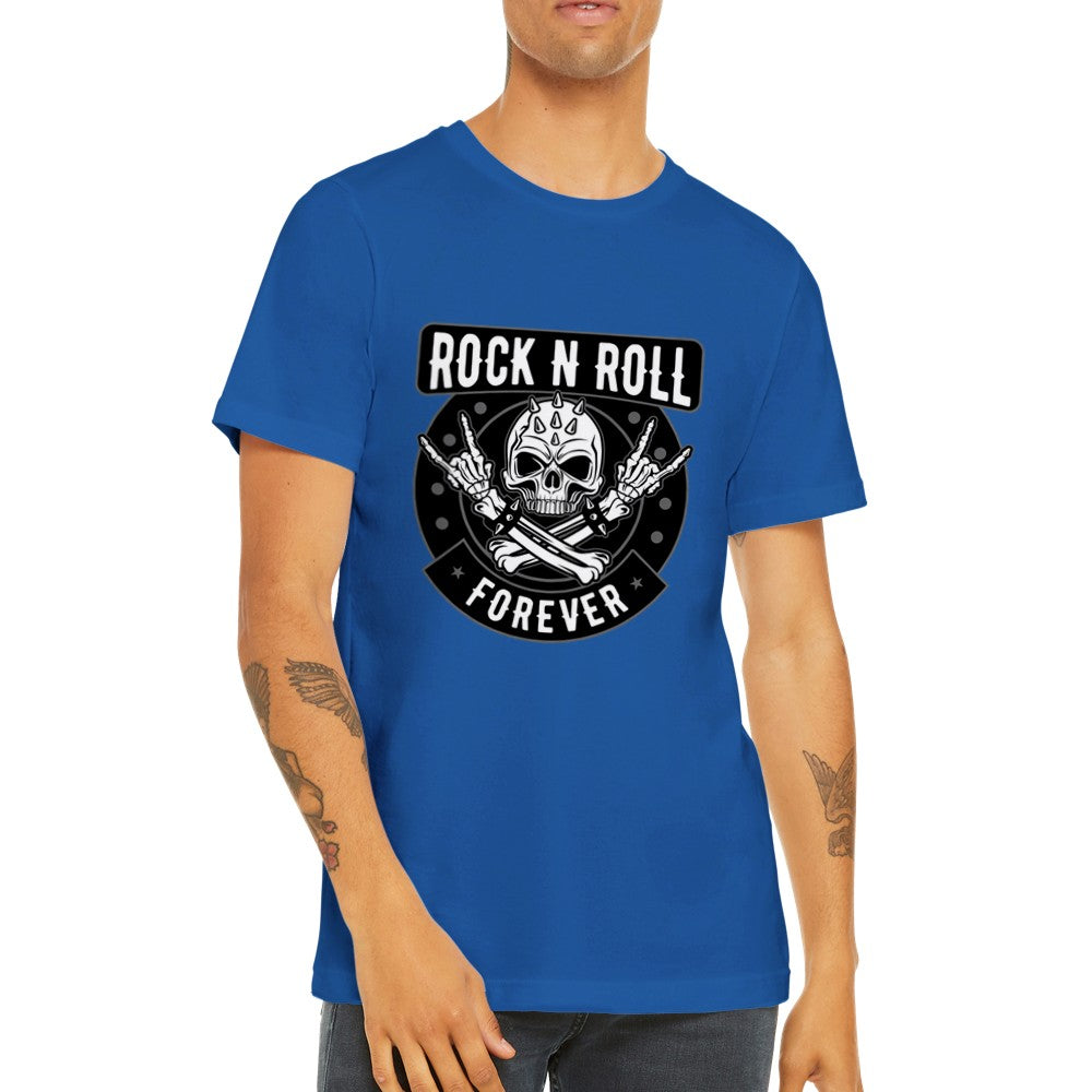 Musik T-shirts - Rock and Roll Forever Artwork