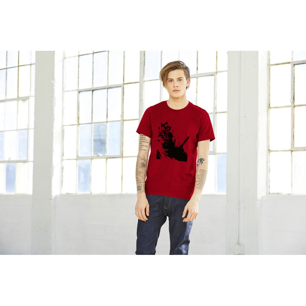 T-Shirt - Vader Artwork - Verzerrtes Artwork Premium Unisex T-Shirt