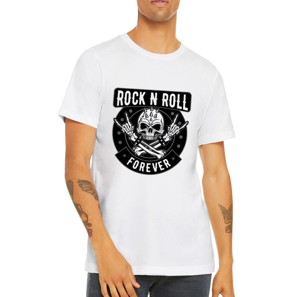 Musik T-shirts - Rock and Roll Forever Artwork
