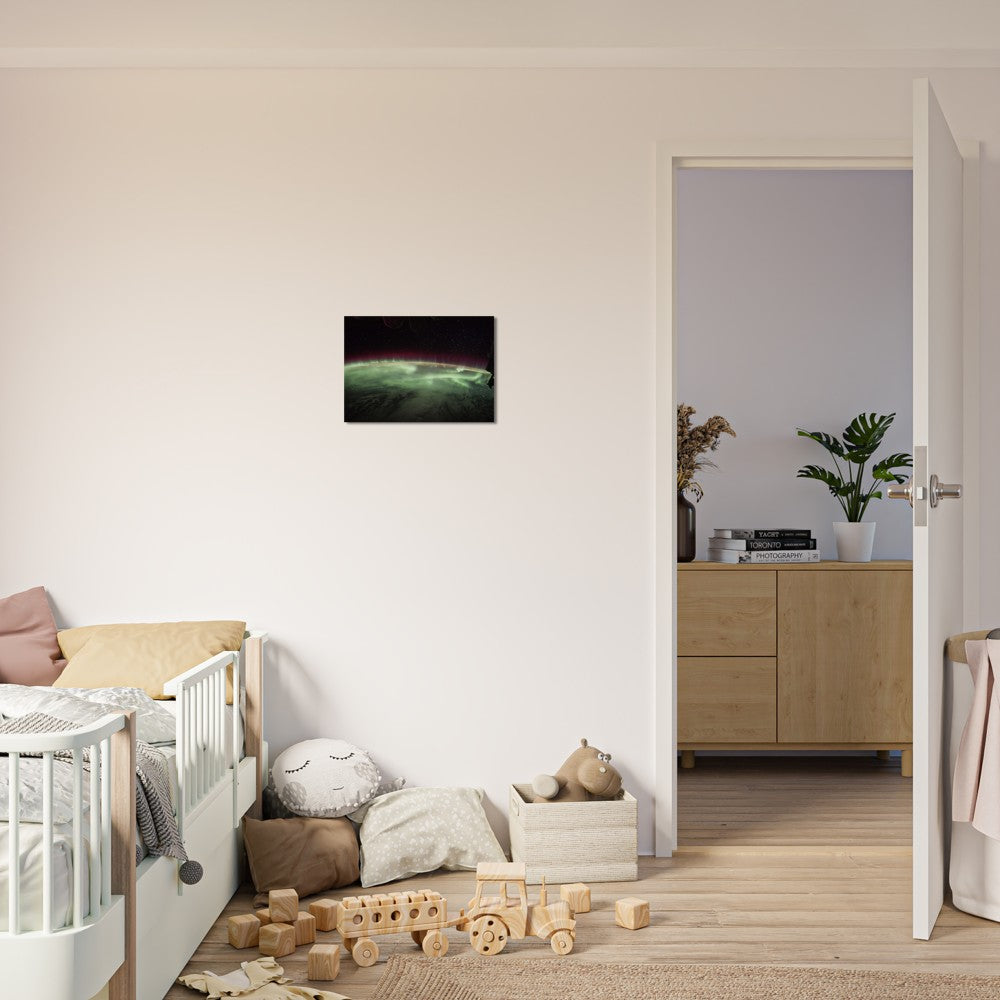 NASA Plakater - Jordens Aurora (25 Juni 2017) Premium Mat Plakat Papir