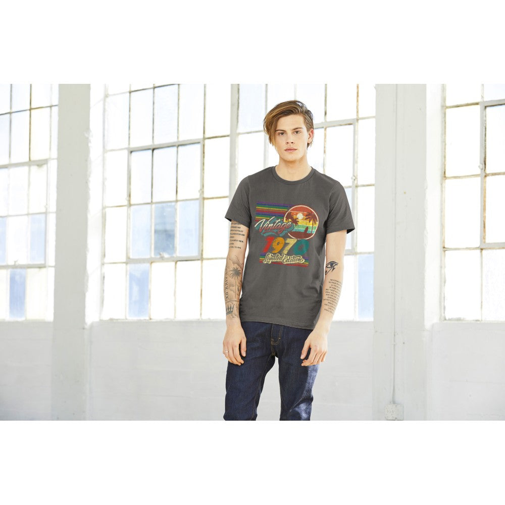 Fun T-shirt - 1970 Vintage T-shirt Limited Edition Premium Unisex T-shirt