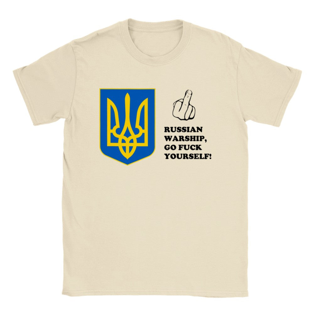Ukraine T-shirt - Russian Warship Go F*** Yourself - Classic Unisex T-shirt