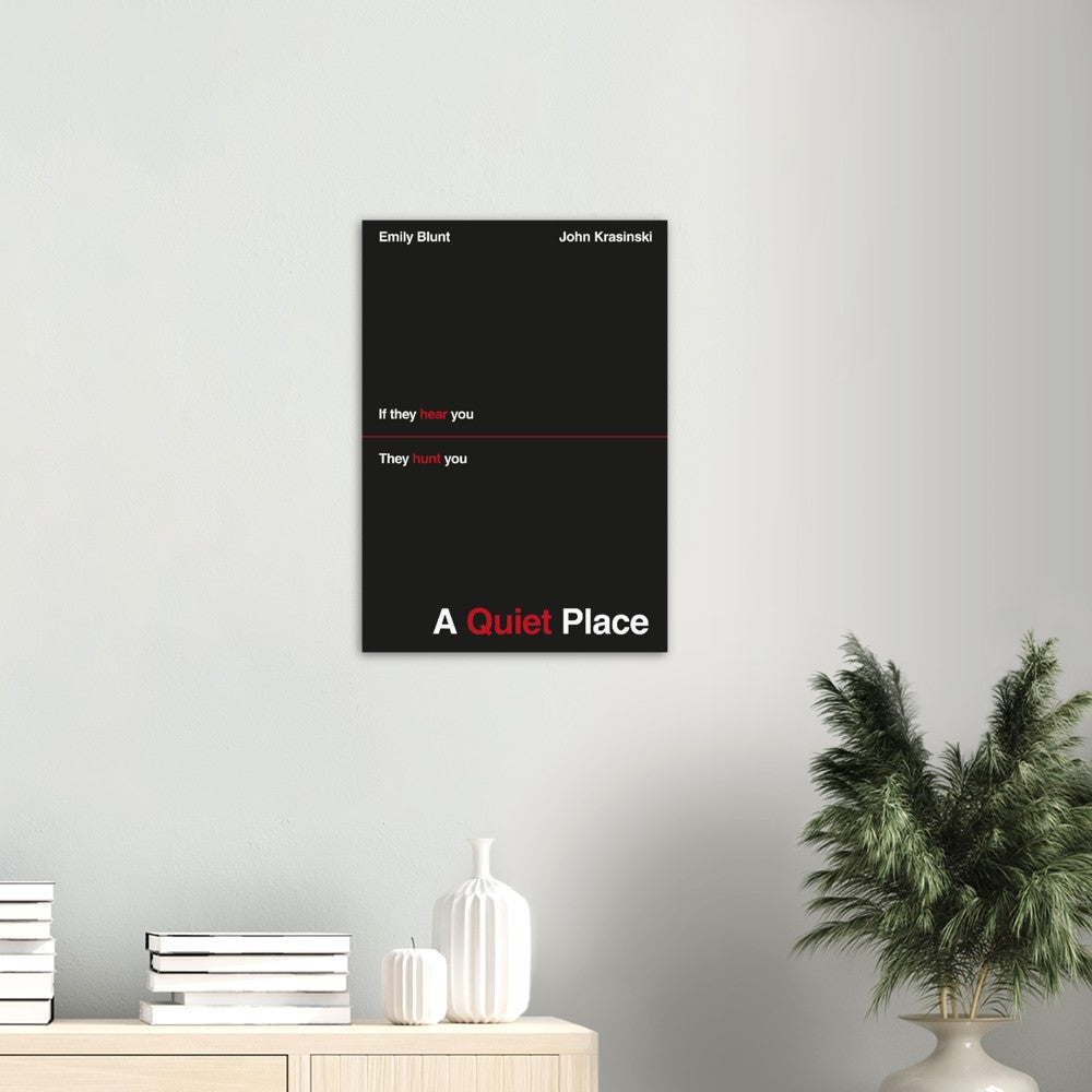 Filmplakat - A Quiet Place Artwork Poster