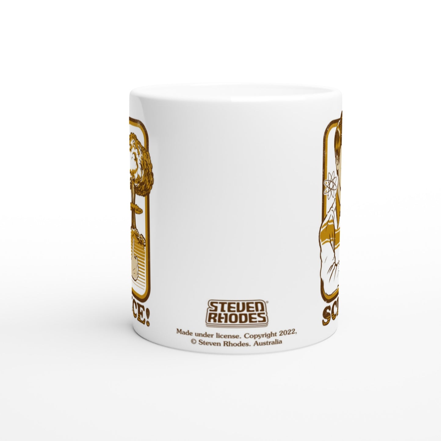 Official Steven Rhodes Mug - Science! - 330ml White Mug