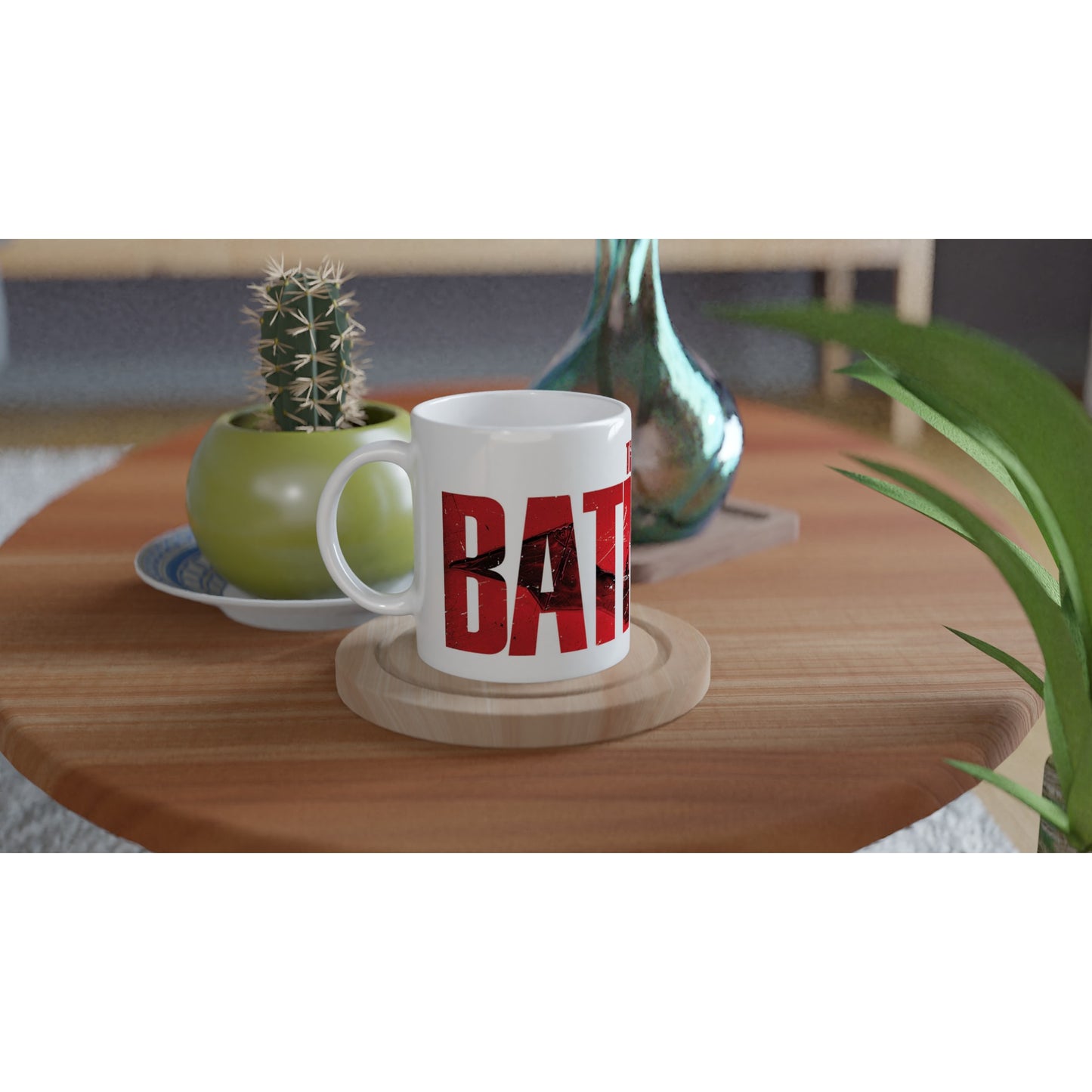 Offizielle DC Comics-Tasse – The Batman – 330 ml, weiße Tasse