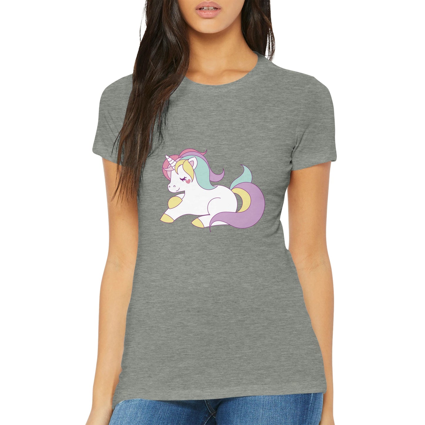 Artwork T-shirt - Unicorn Artwork - Premium Kvinde T-shirt