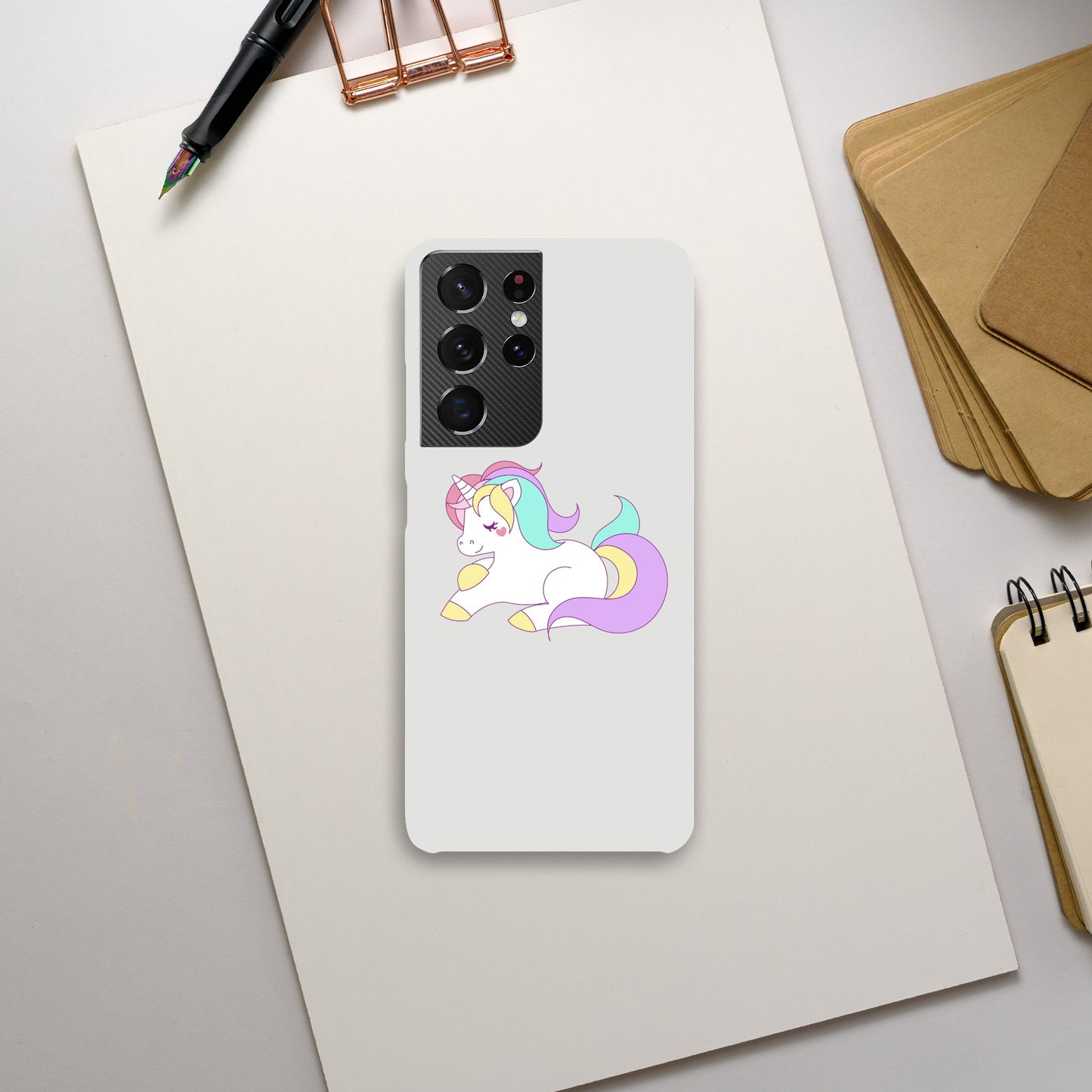 Slim Mobil Cover Artwork Unicorn - Iphone - Samsung