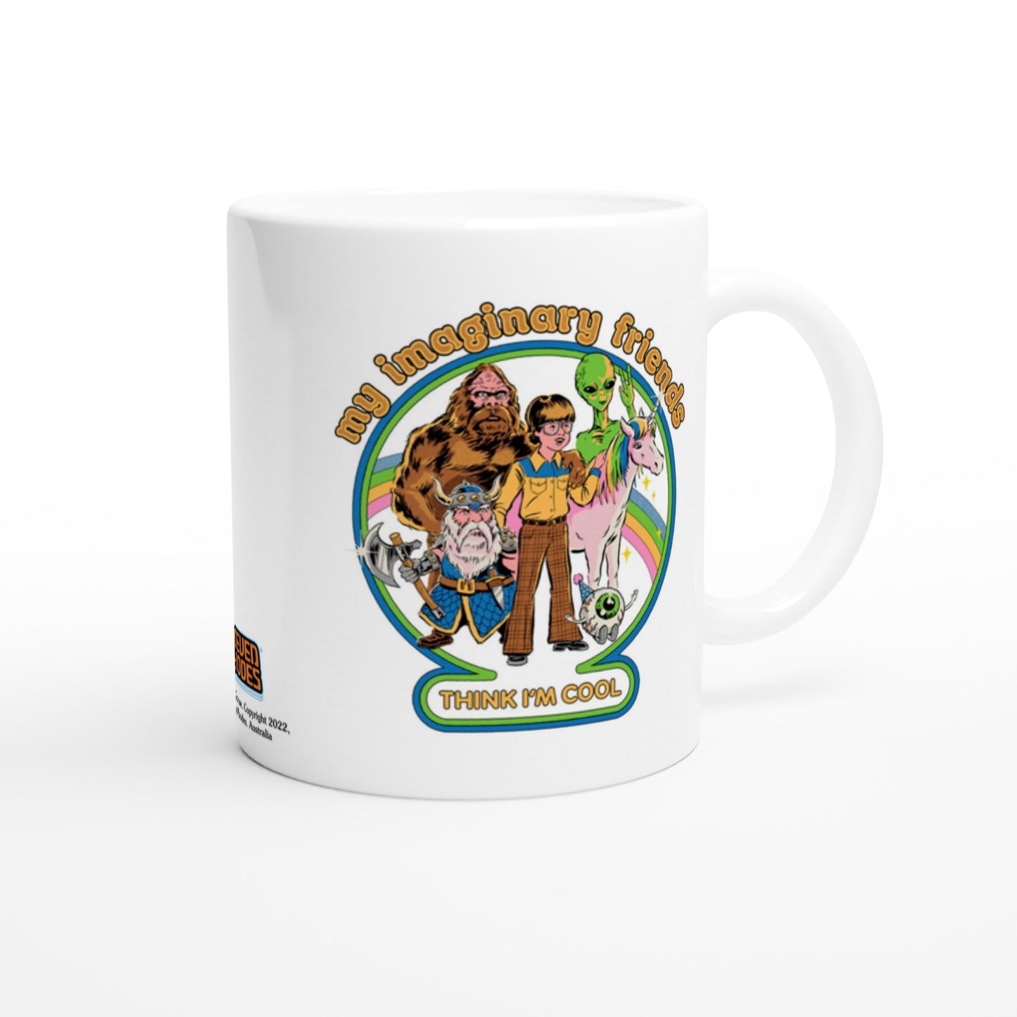 Official Steven Rhodes Mug - My Imaginary Friends - 330ml White Mug