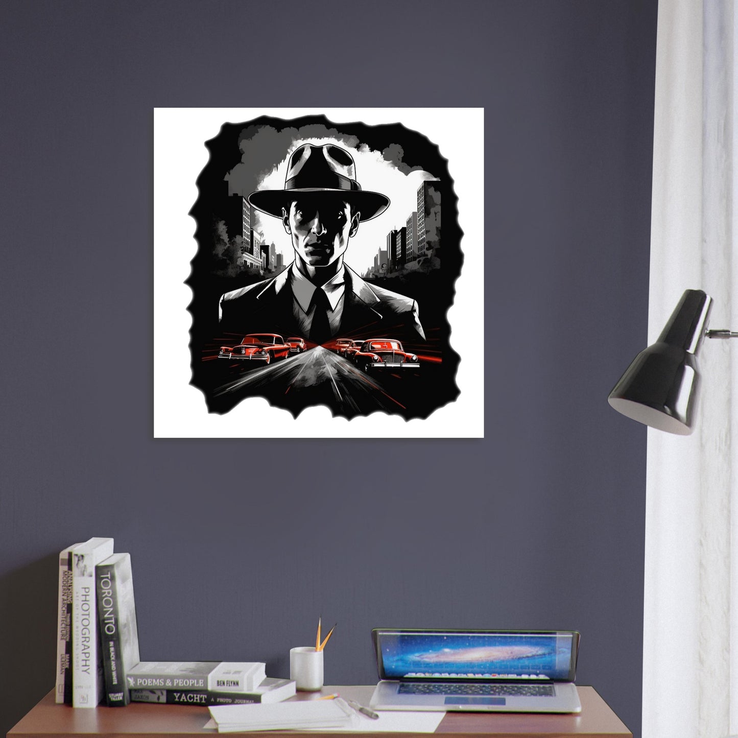 Plakat - LA Noire Vnitage Artwork - Premium Mat Papir