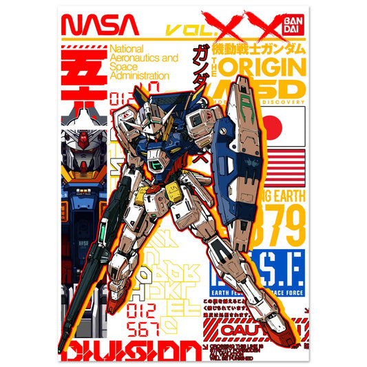 Gundam Poster - Gundam Artwork Vol 2 - Premium Matte Poster Paper 