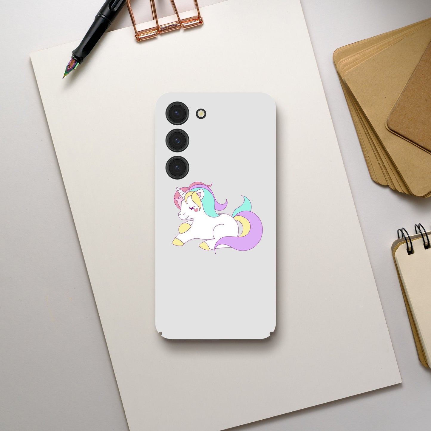 Slim Mobil Cover Artwork Unicorn - Iphone - Samsung