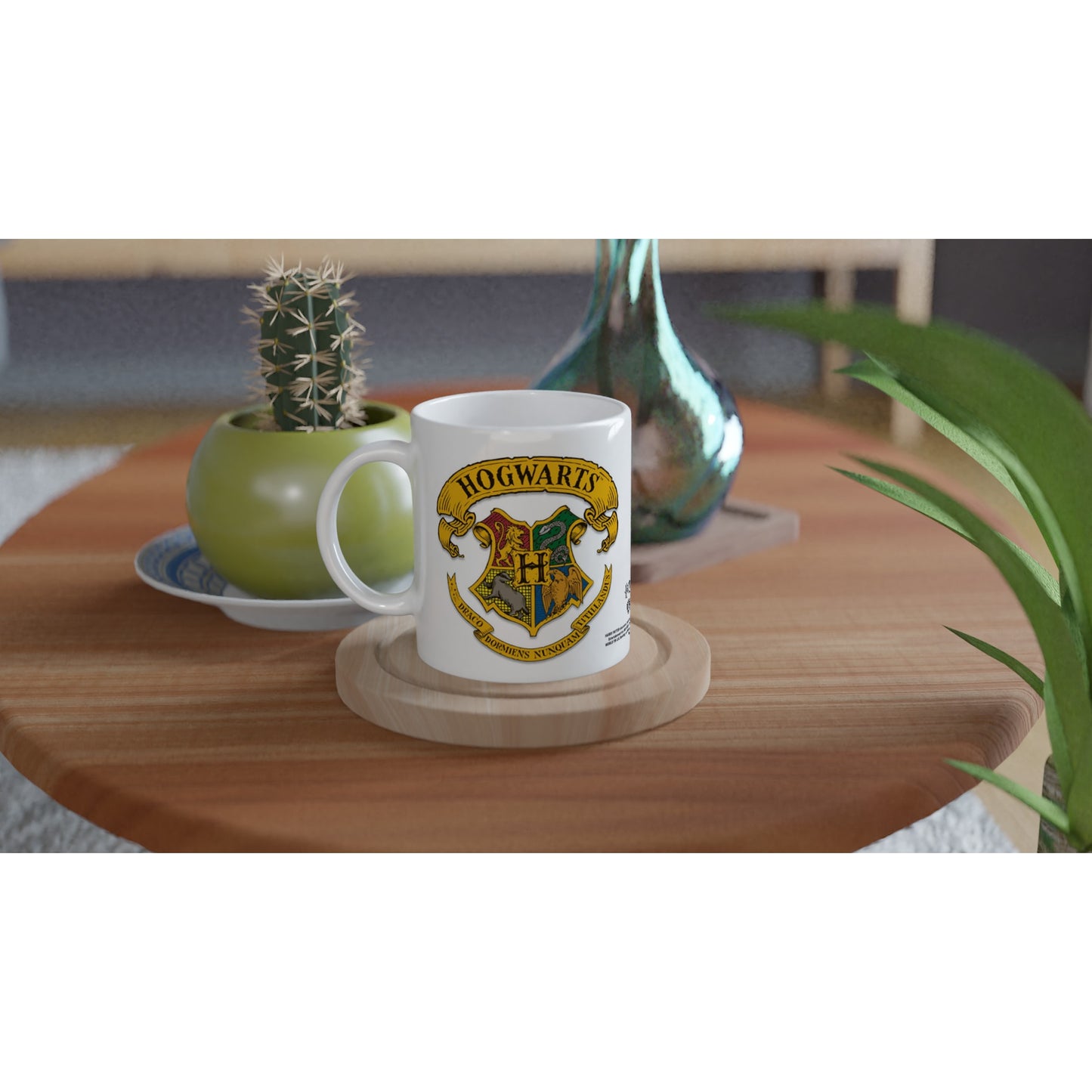 Official Harry Potter Mug - Hogwarts - 330ml White Mug