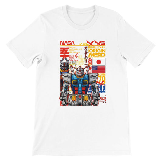 Gundam T-shirts - Gundam Artwork Vol 3 - Premium Unisex T-Shirt 