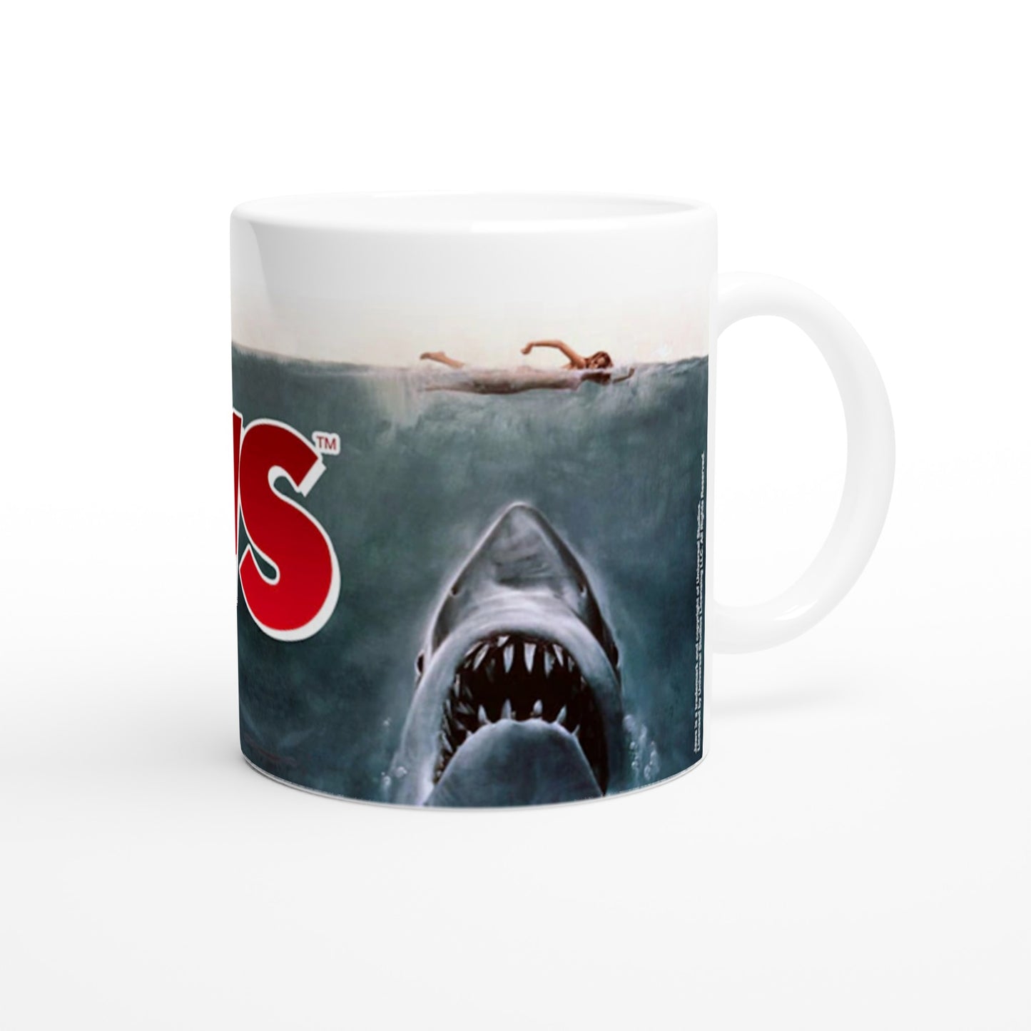 Official JAWS Mug - Jaws Surfer - 330ml White Mug