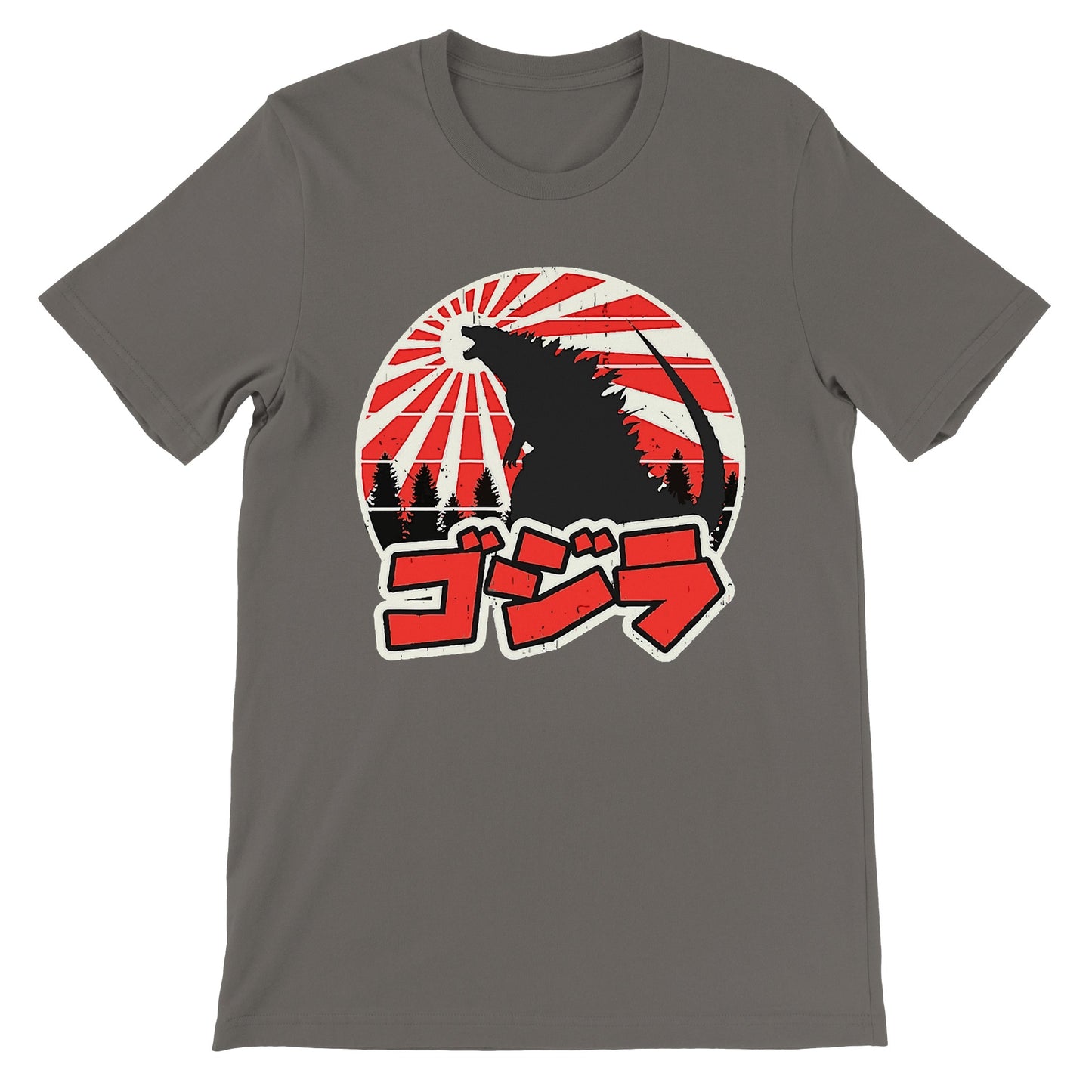 Film-T-Shirt – Gojira – Godzilla Japan Artwork – Premium Unisex T-Shirt 