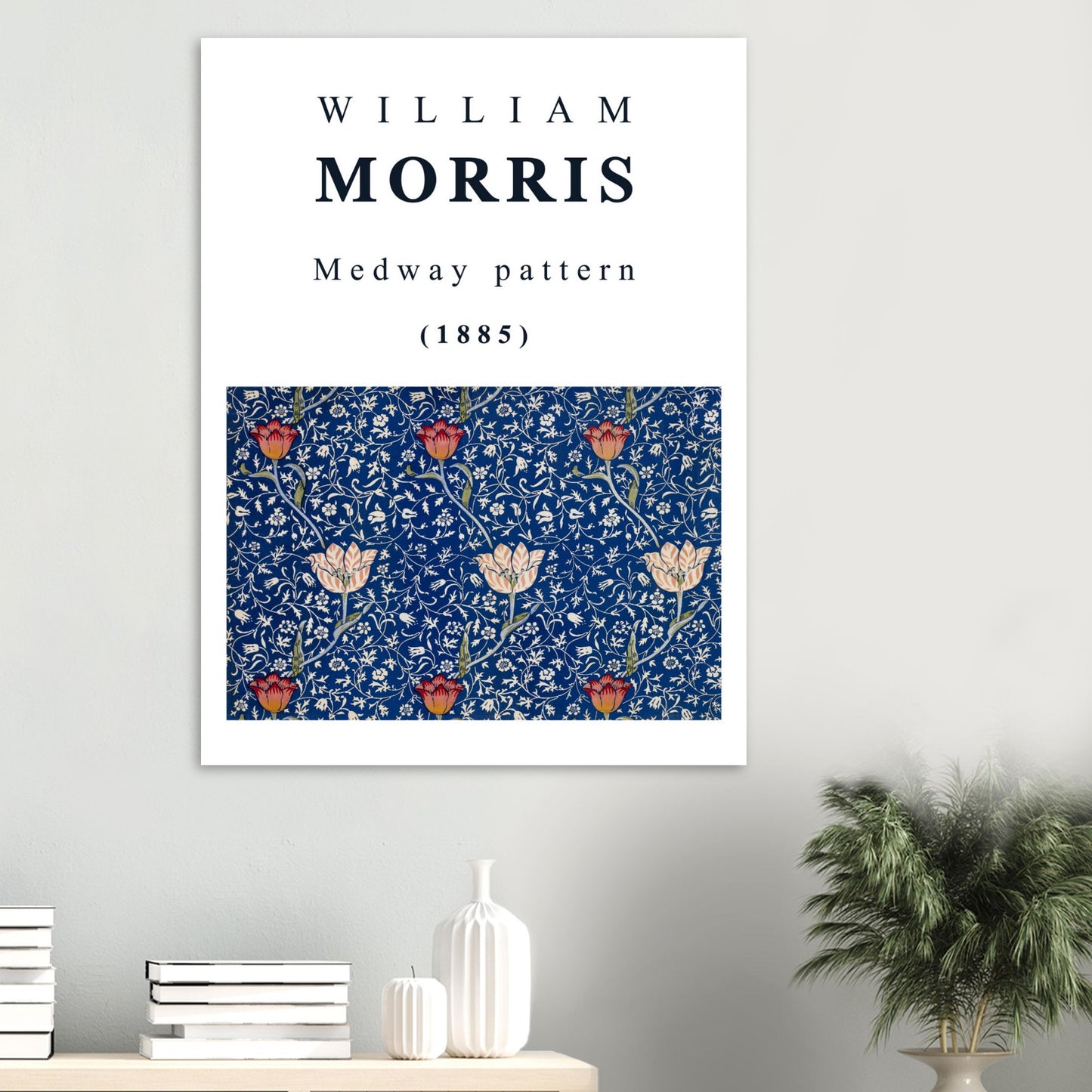 Plakat - Medway pattern (1885) William Morris - Premium Mat Plakat Papir