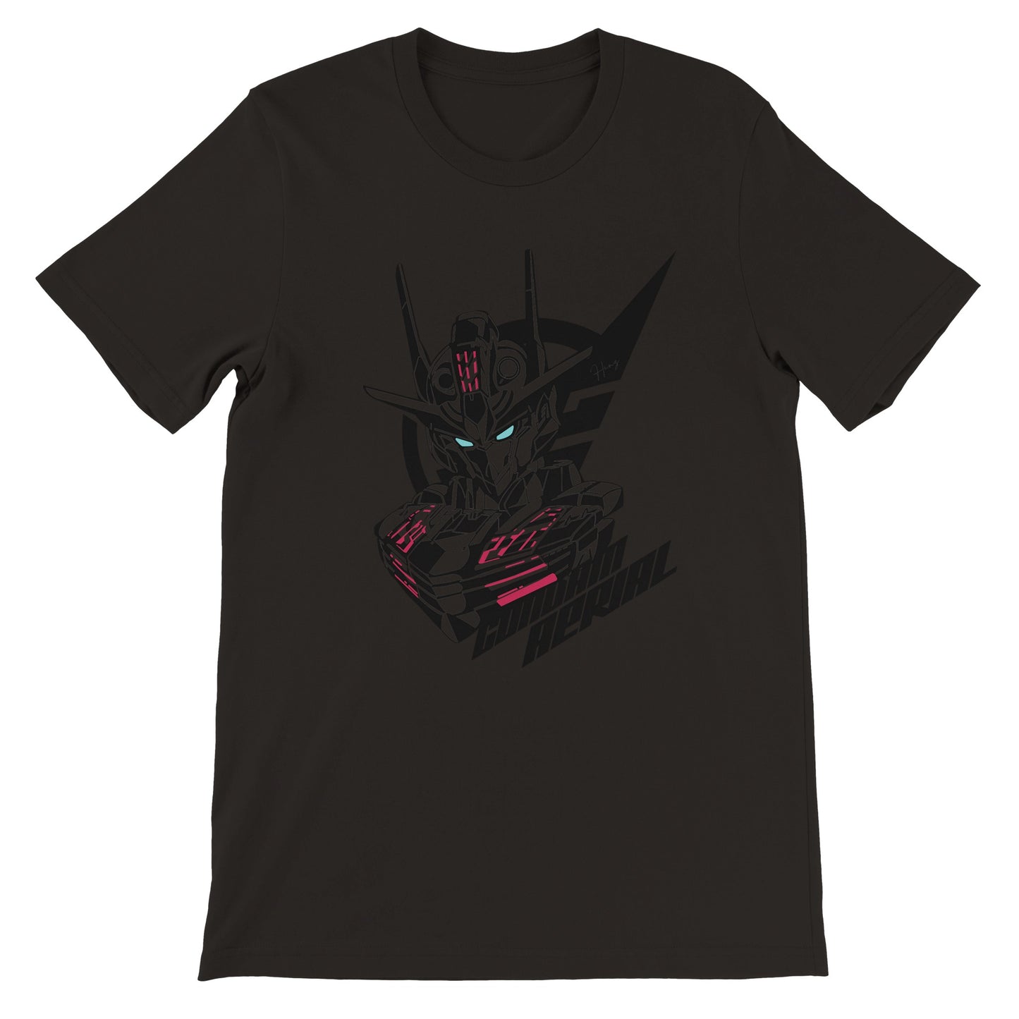 Gundam T-Shirt - Gundam Luftkunstwerk - Premium Unisex T-Shirt