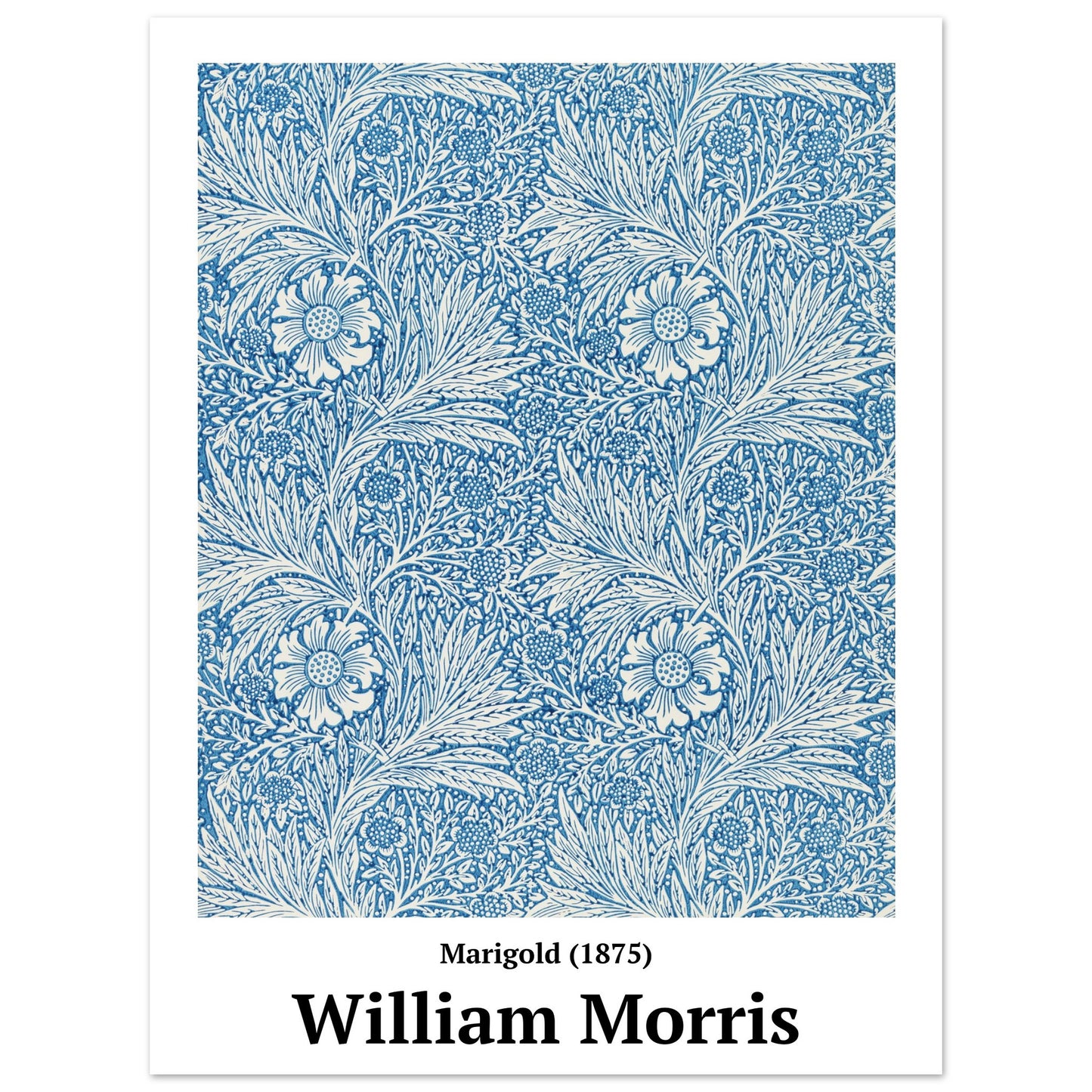 Plakat - Marigold pattern (1875) William Morris - Premium Mat Plakat Papir