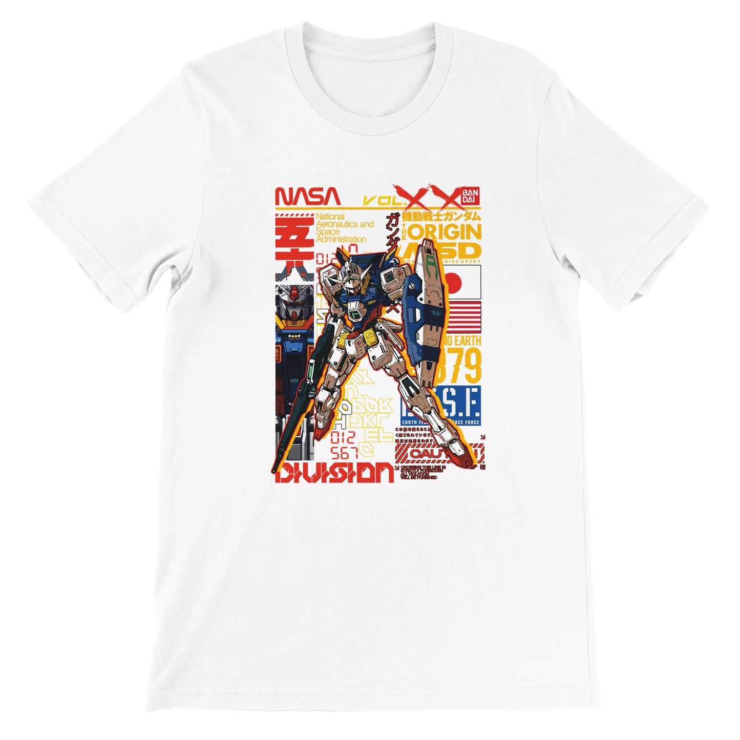 Gundam T-shirt - Gundam Artwork Vol 2 - Premium Unisex T-shirt