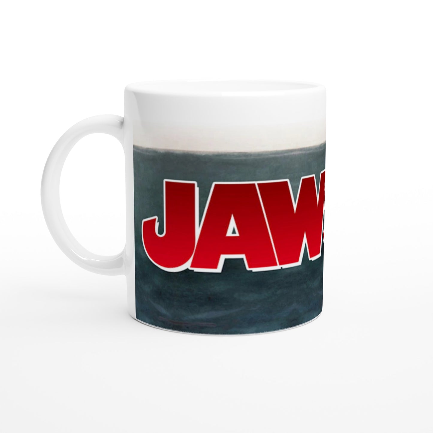 Officielt JAWS Krus - Jaws Surfer - 330ml Hvidt Krus