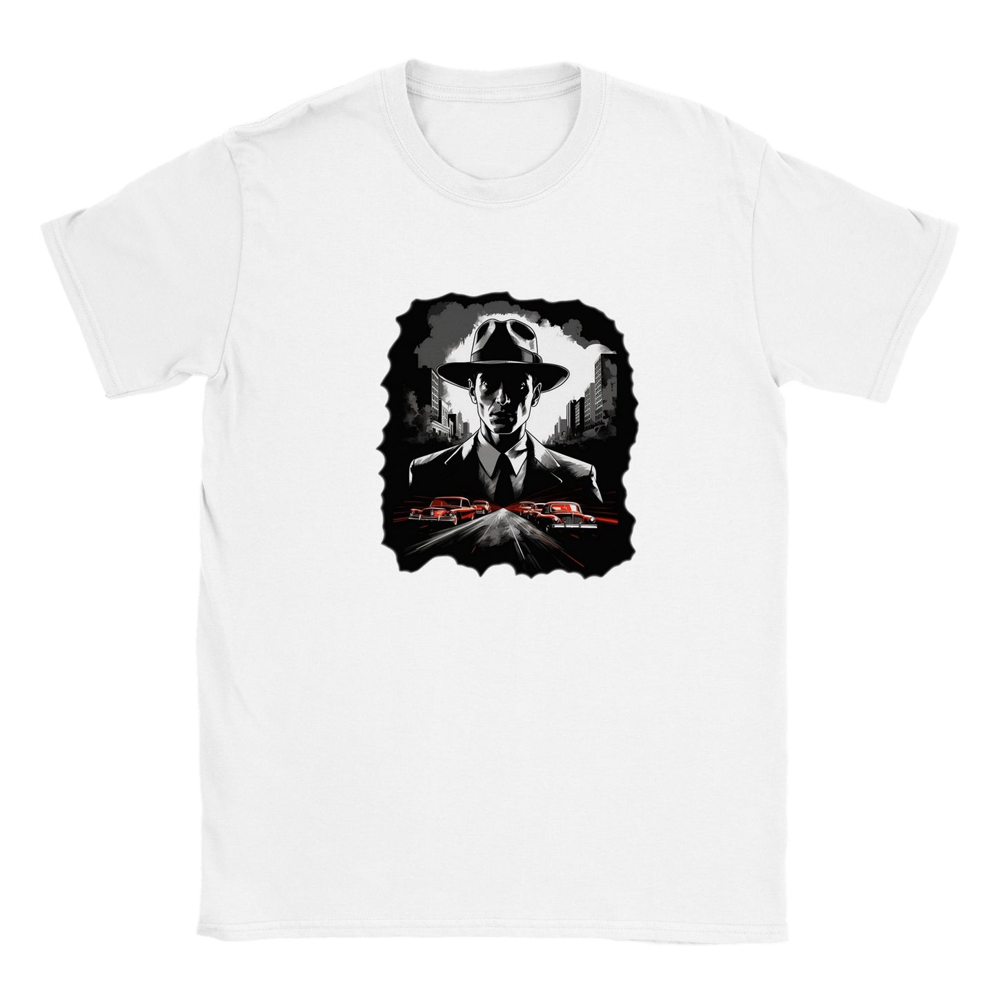 Artwork Børne T-shirt - Vintage LA Noire Vintage Artwork - Klassisk Børne T-shirt