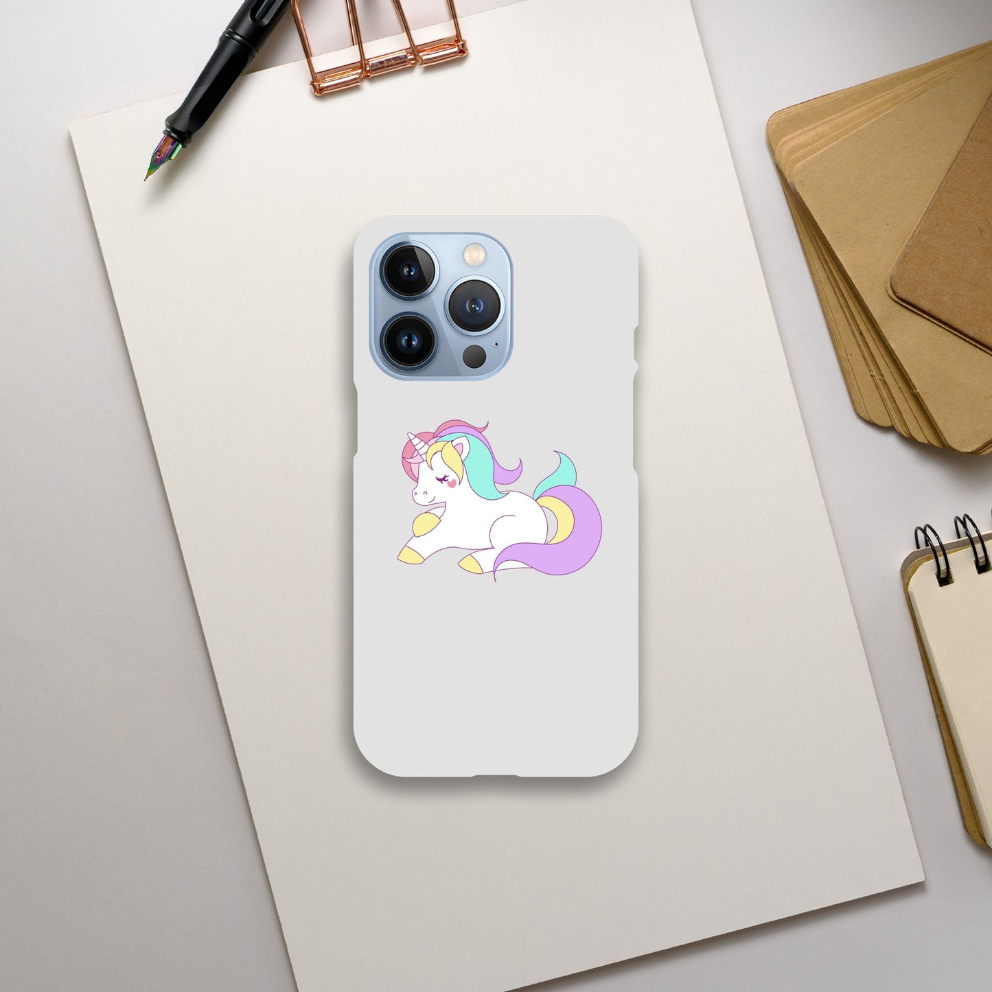 Slim Mobile Cover Artwork Unicorn - Iphone - Samsung