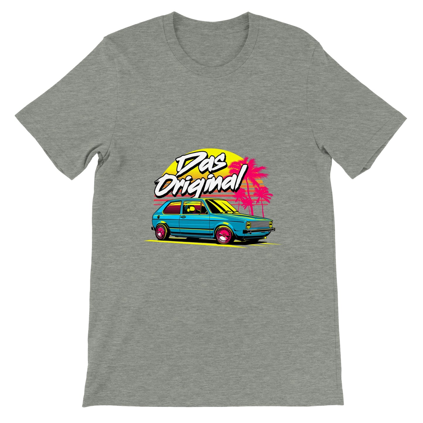 Auto-T-Shirt – Das Original – Golf-Kunstwerk – Premium-Unisex-T-Shirt 