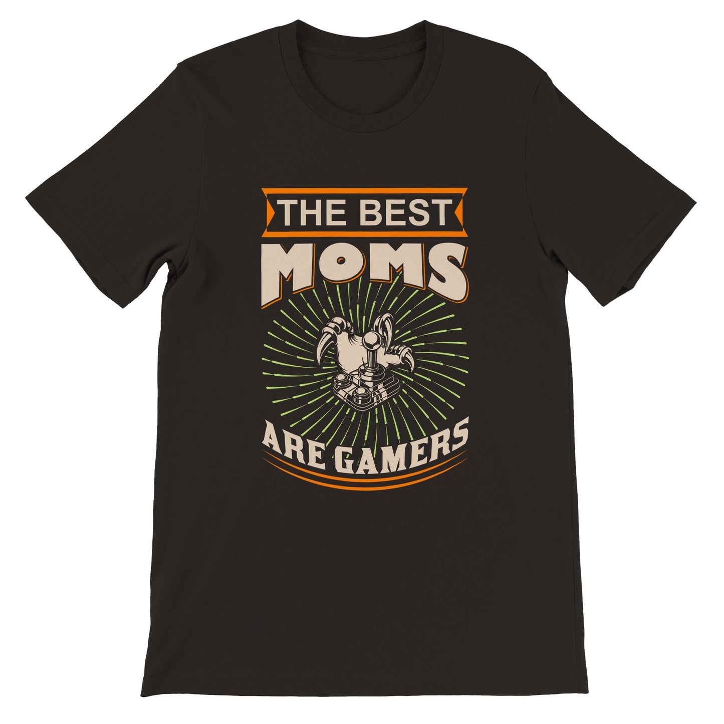 Gaming T-shirts - The Best Moms Are Gamers - Premium Unisex T-shirt 