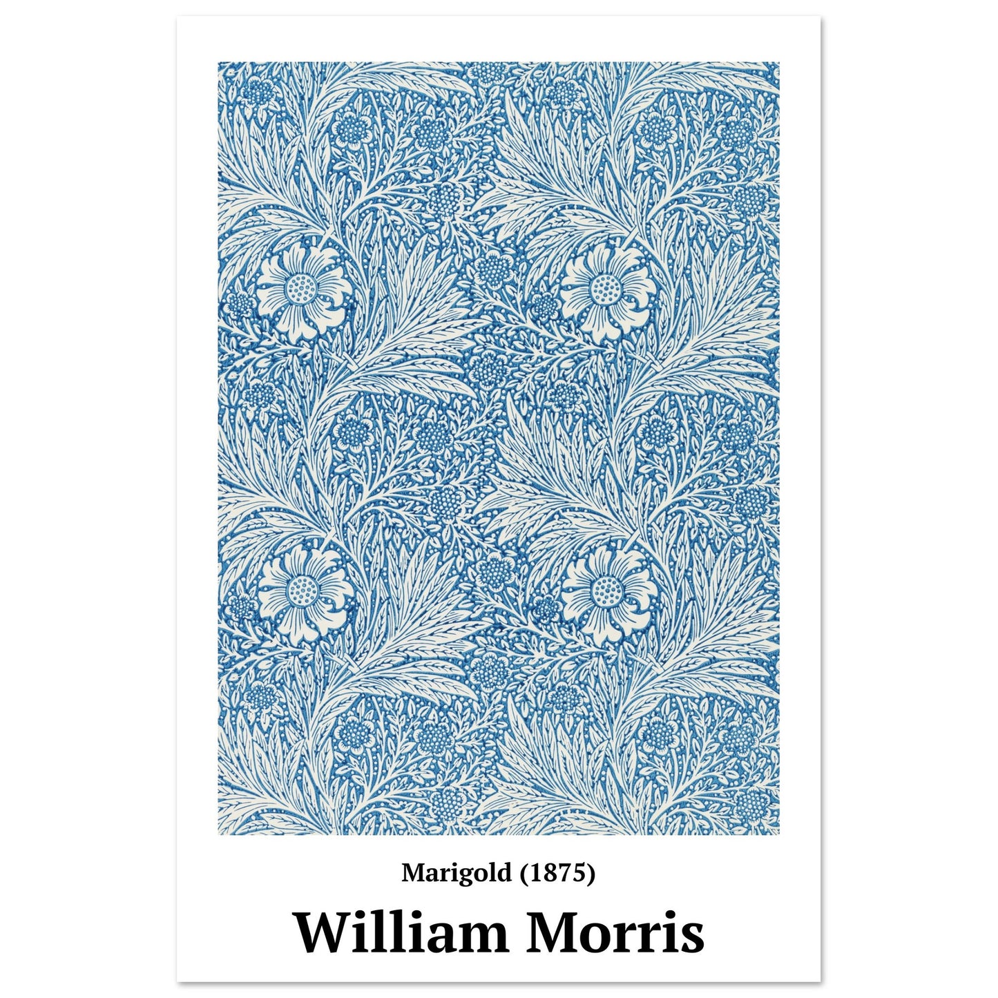 Poster - Marigold pattern (1875) William Morris - Premium Matte Poster Paper 