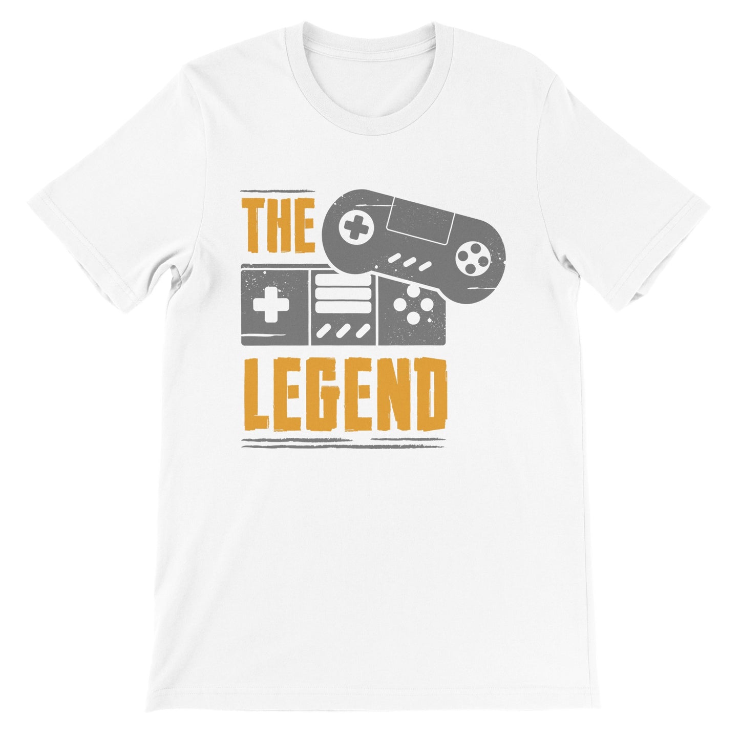 Gaming-T-Shirts – The Legend – Premium-Unisex-T-Shirt 