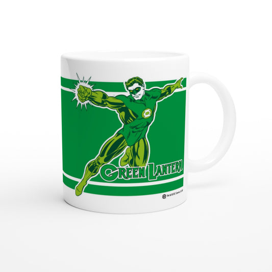 Officielt DC Comics Krus - Green Lantern - 330ml Hvidt Krus