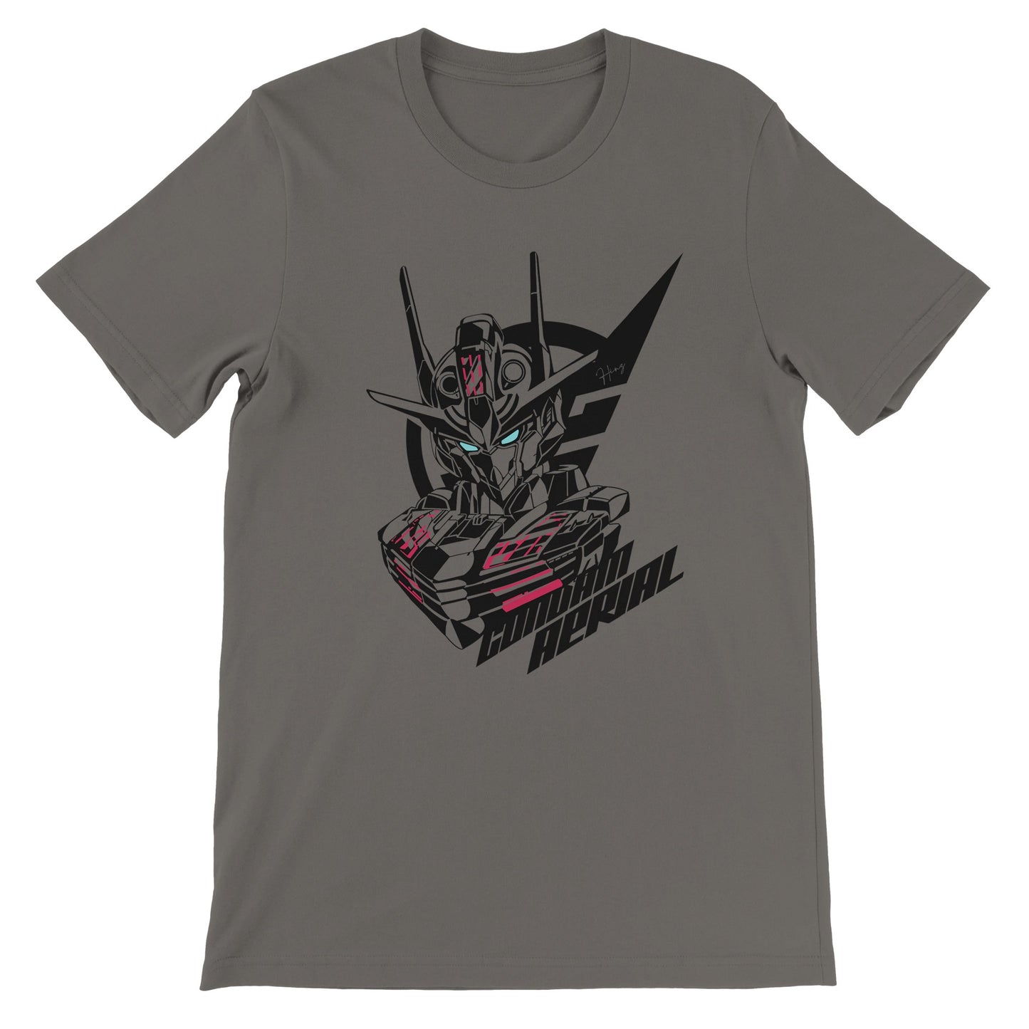 Gundam T-Shirt - Gundam Luftkunstwerk - Premium Unisex T-Shirt