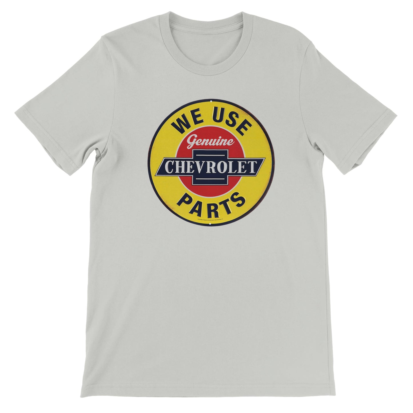 Bil T-shirt - Vintage distorted Chevrolet sign - Premium Unisex T-shirt
