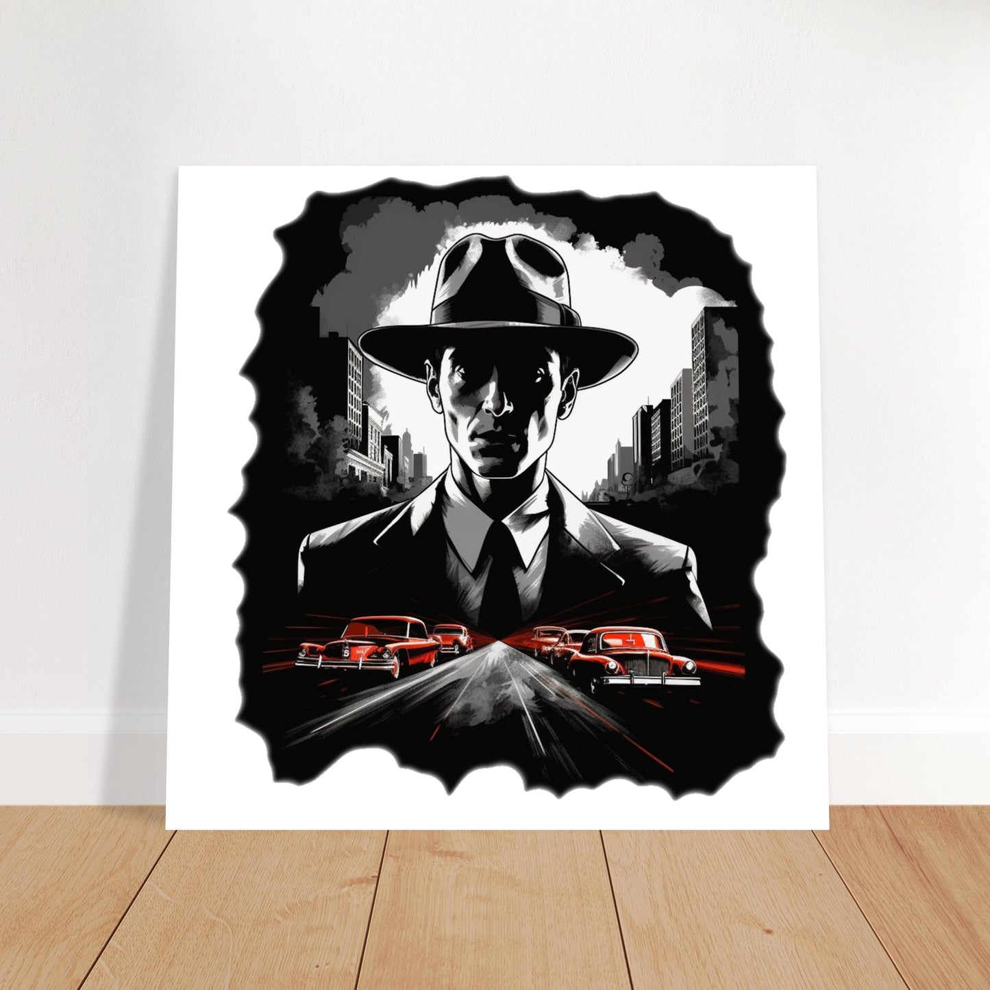 Poster - LA Noire Vnitage Artwork - Premium Matte Paper 