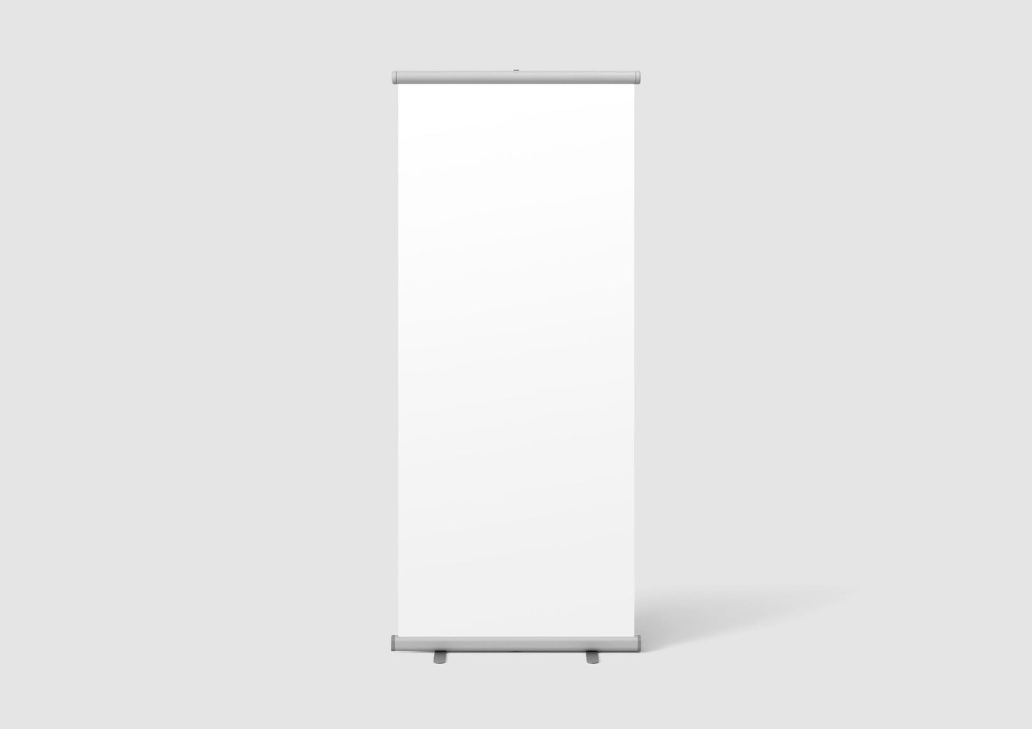 Kvalitets Roll Up Banner i Polyester Med Stativ