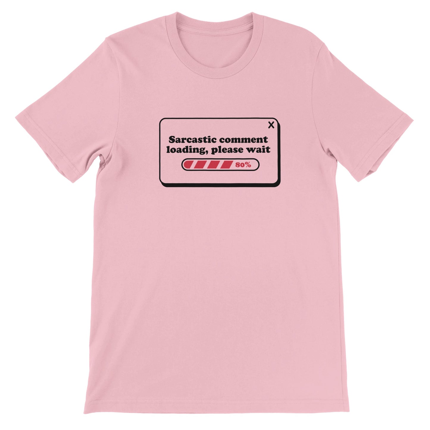 Sjov sarkastisk T-shirt med tekstdesign