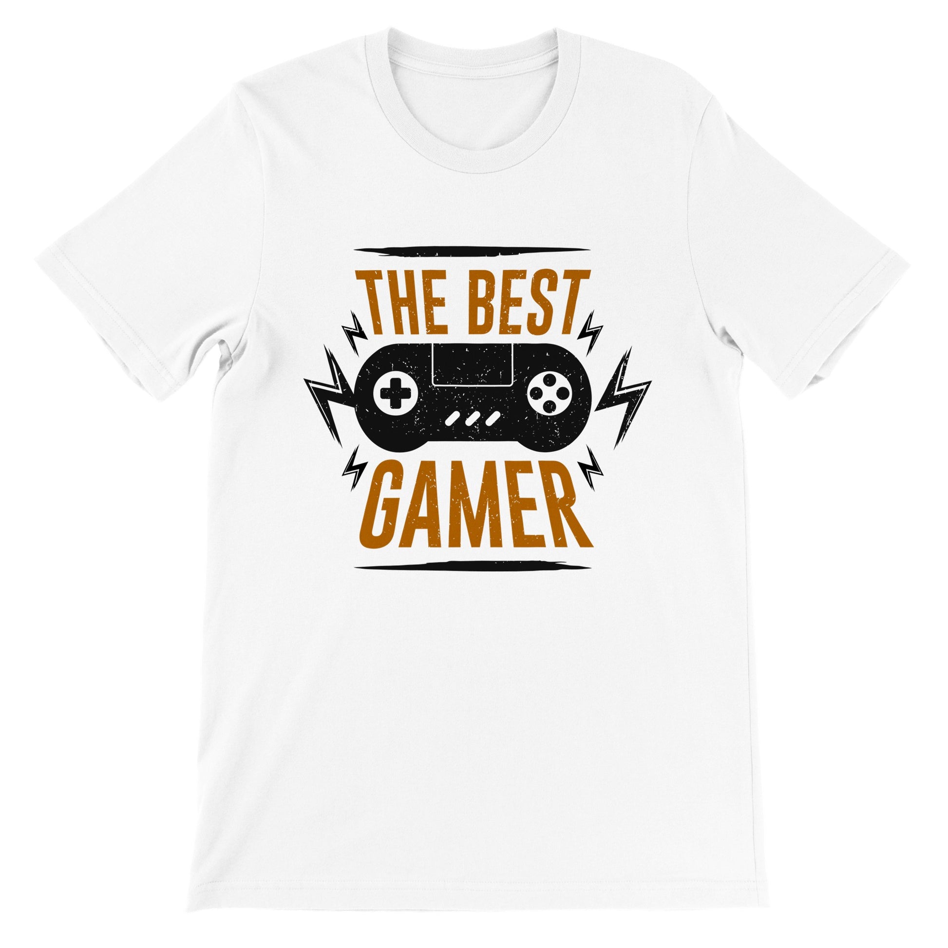 Unisex T-shirt med teksten The Best Gamer som gave til gamer
