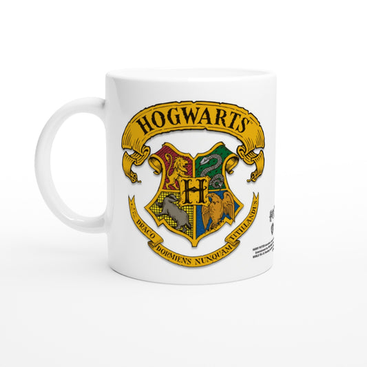 Offizielle Harry-Potter-Tasse – Hogwarts – 330 ml, weiße Tasse