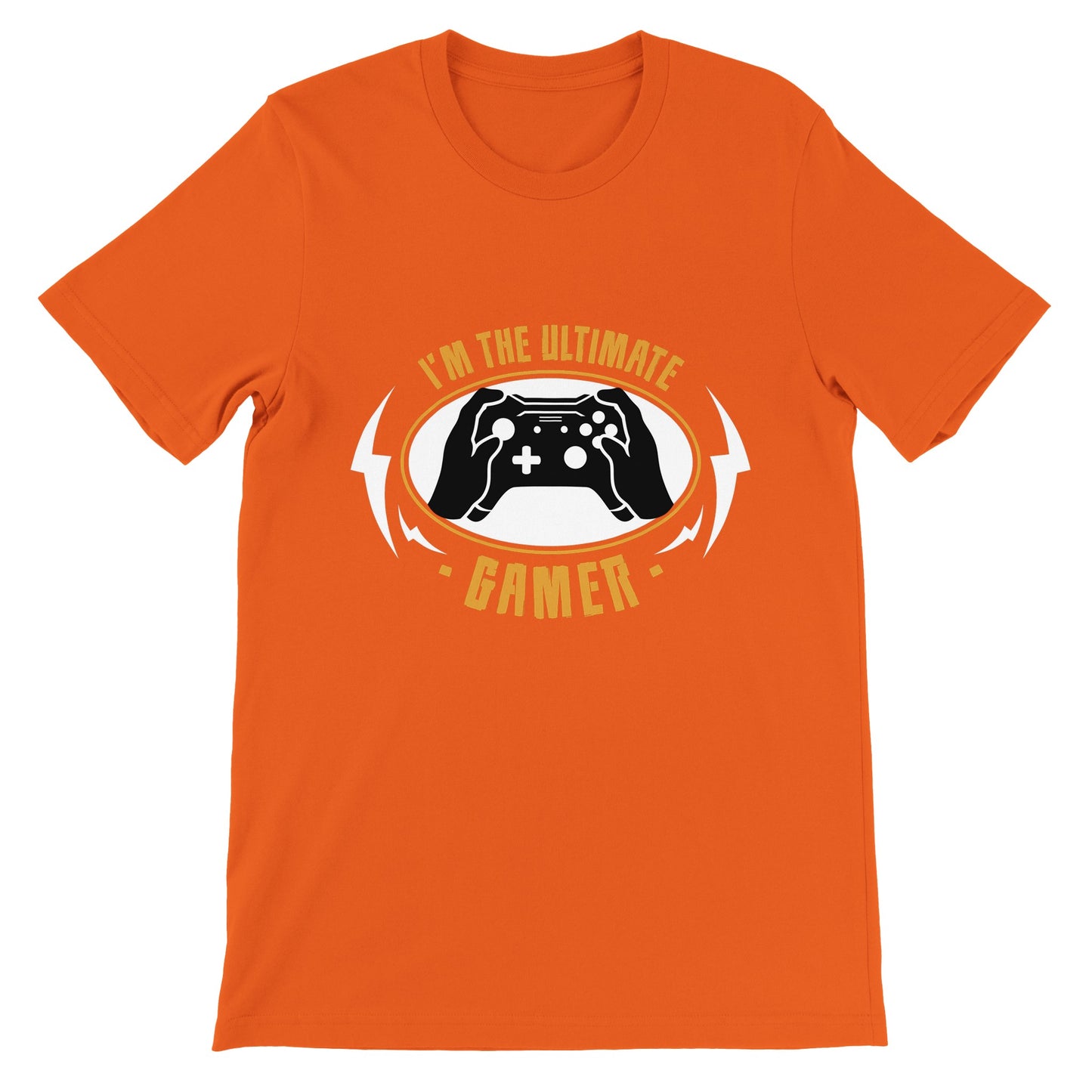 Gaming T-shirts - Im The Ultimate Gamer - Premium Unisex T-shirt