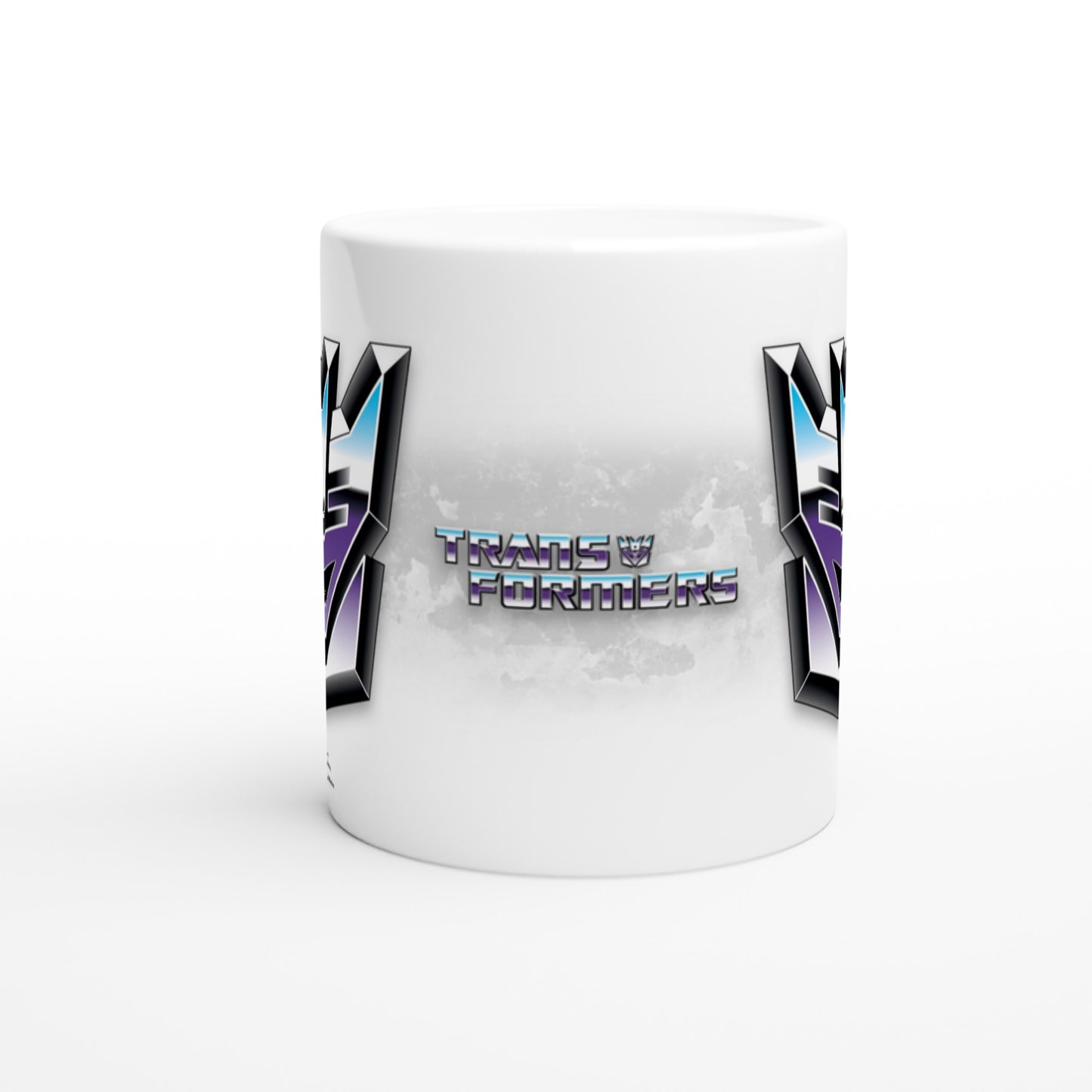 Offizielle Transformers-Tasse – Decepticon – 330 ml, weiße Tasse