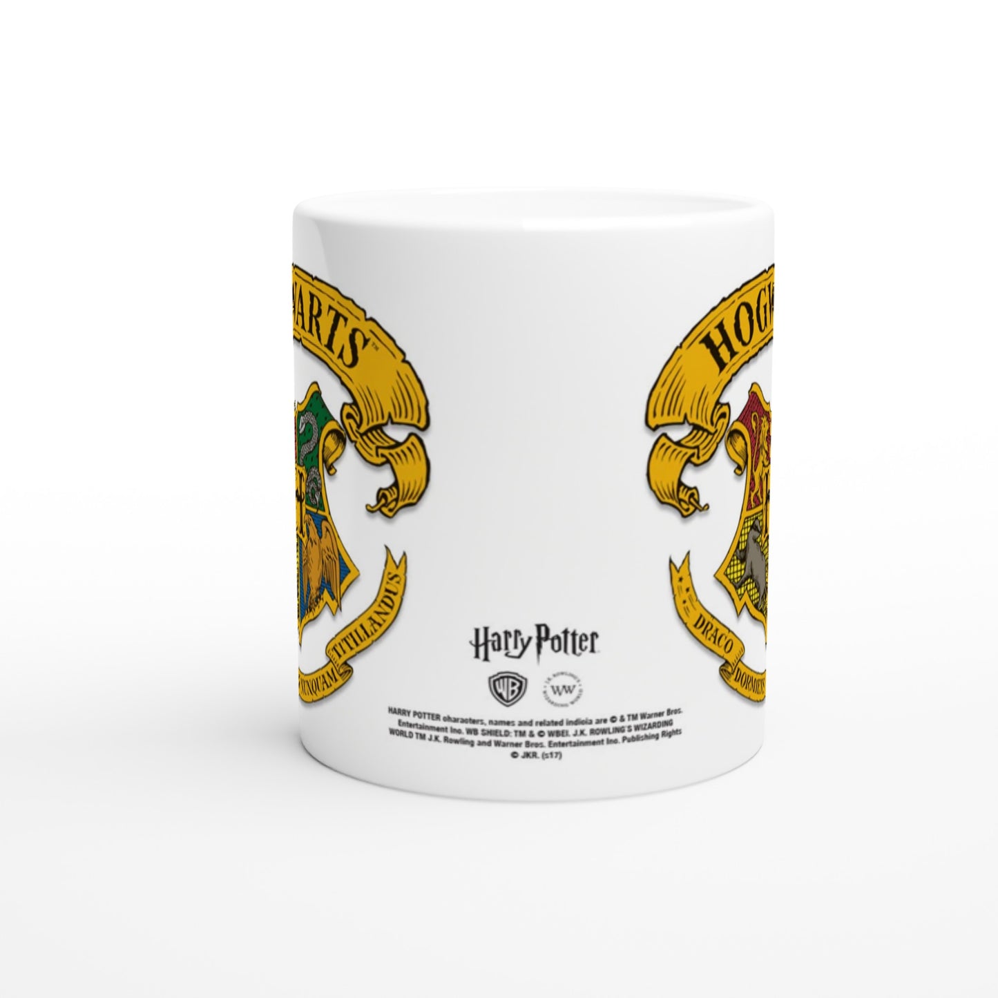 Officielt Harry Potter Krus - Hogwarts - 330ml Hvidt Krus