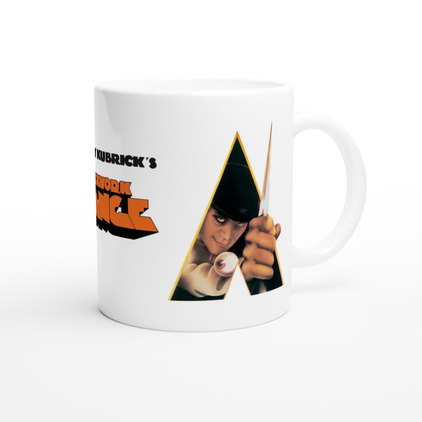 Official Clockwork Orange Mug - Stanley Kubrick's Clockwork Orange - 330ml White Mug