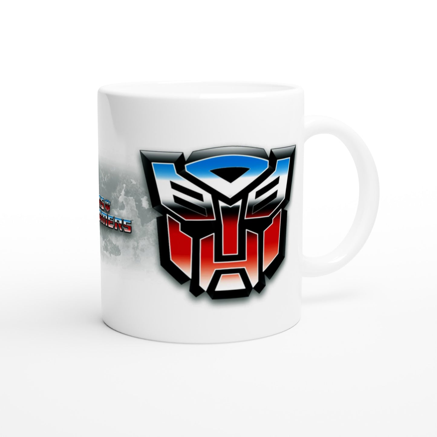 Offizielle Transformers-Tasse – Autobots – 330 ml, weiße Tasse