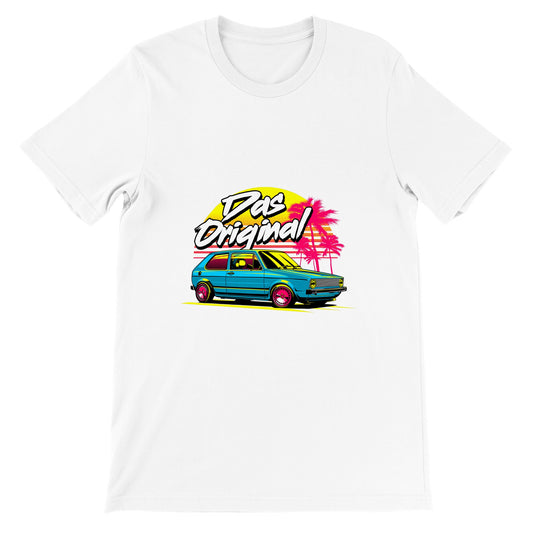 Auto-T-Shirt – Das Original – Golf-Kunstwerk – Premium-Unisex-T-Shirt 