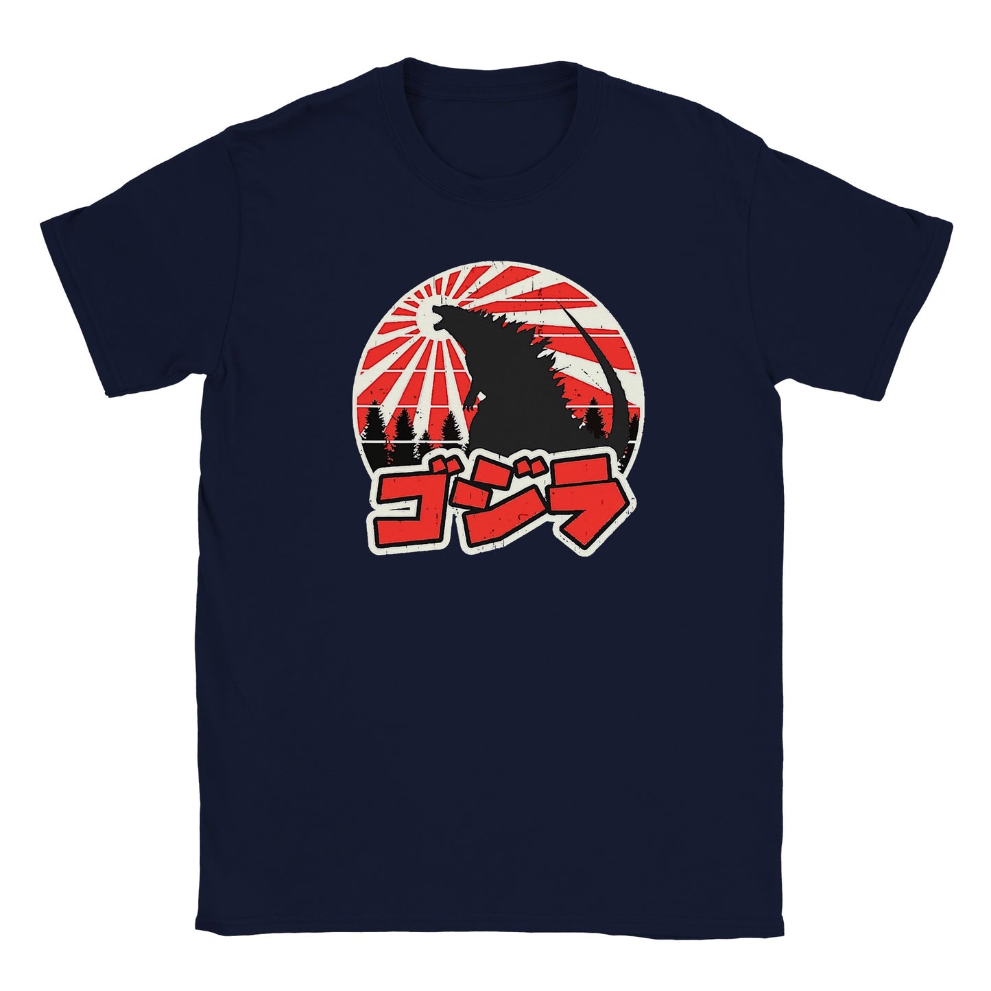 Film-T-Shirt – Gojira – Godzilla Japan Artwork – klassisches Kinder-T-Shirt 