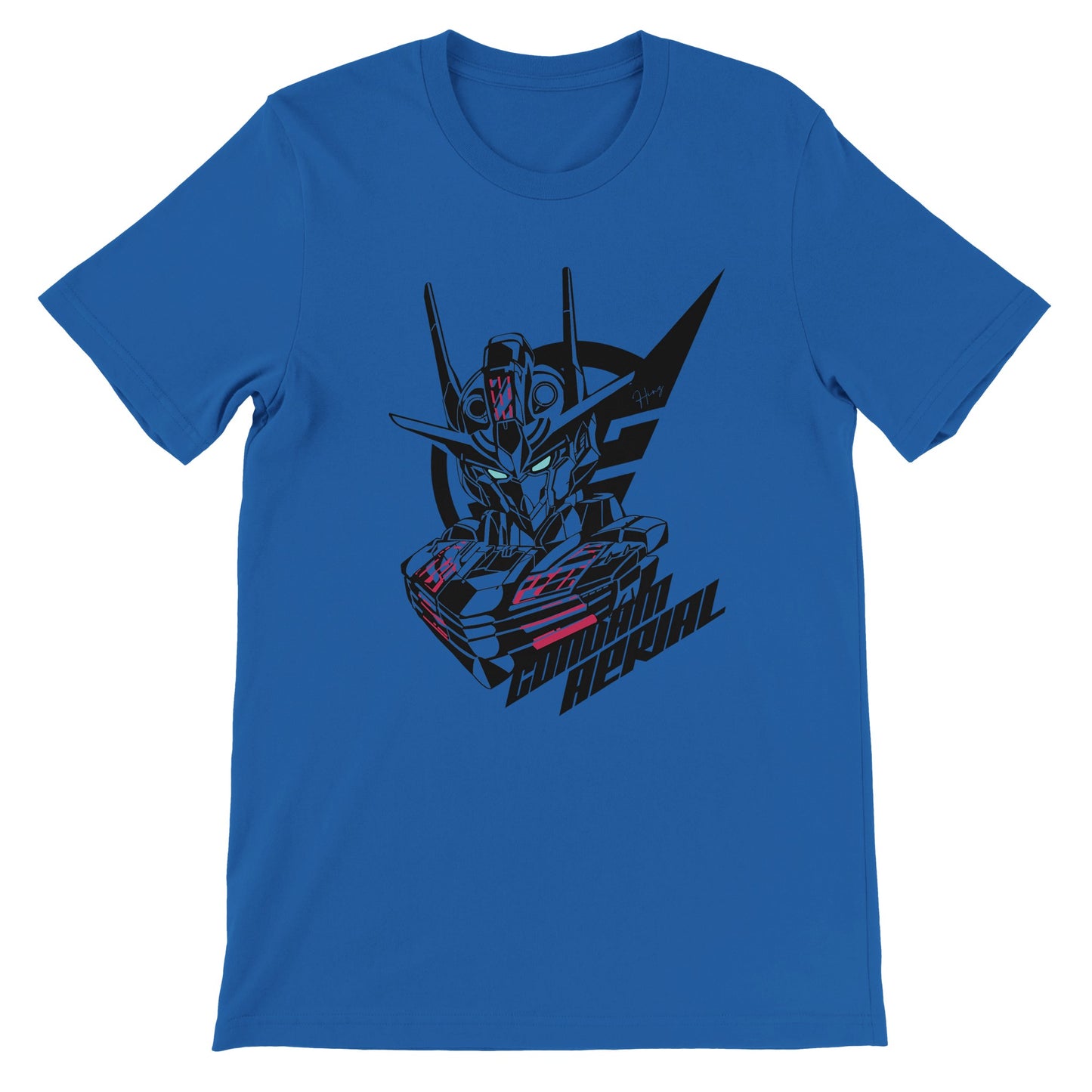 Gundam T-Shirt - Gundam Luftkunstwerk - Premium Unisex T-Shirt