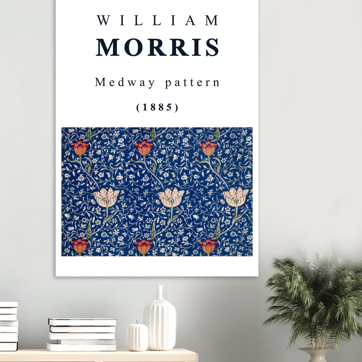 Plakat - Medway pattern (1885) William Morris - Premium Mat Plakat Papir